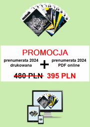 PAKIET: prenumerata 2024 drukowana za 310,00 PLN + prenumerata 2024 online za pół ceny